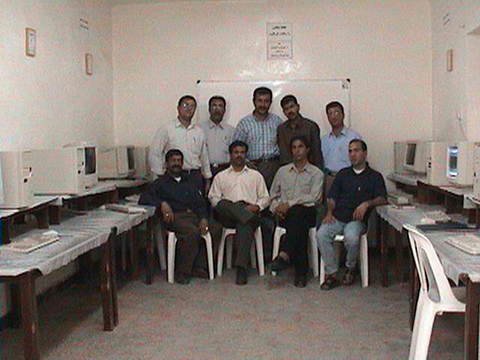 جمعی از دانش آموزان آموزشگاه شمیم سال 1380